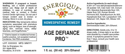 Age Defiance Pro (Enrg1004 Age Defiance Pro 9 3 26)